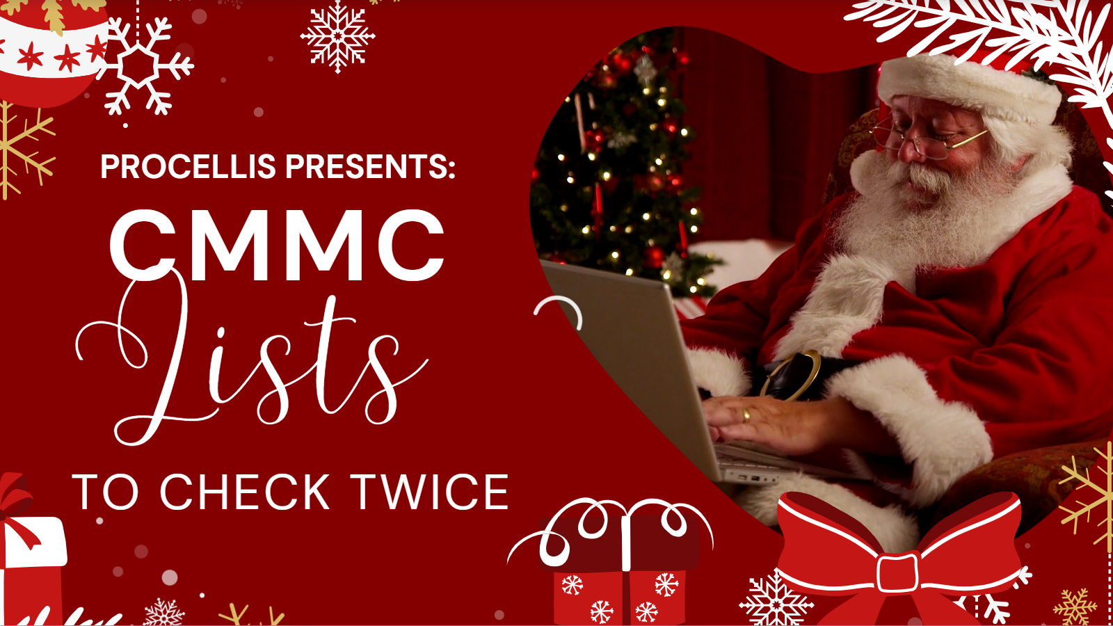 CMMC Lists to Make and Check Twice